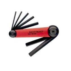 Juego de 7 Llaves Allen Milim�tricas Bahco BE-9776