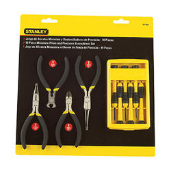 Juego de alicates miniatura y destornilladores de precisi�n Stanley 91-529