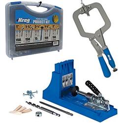 Combo Sistema Kreg Jig K4 + Prensa Kreg KHC3-INT + Malet�n con 675 Tornillos Kreg SK03-INT